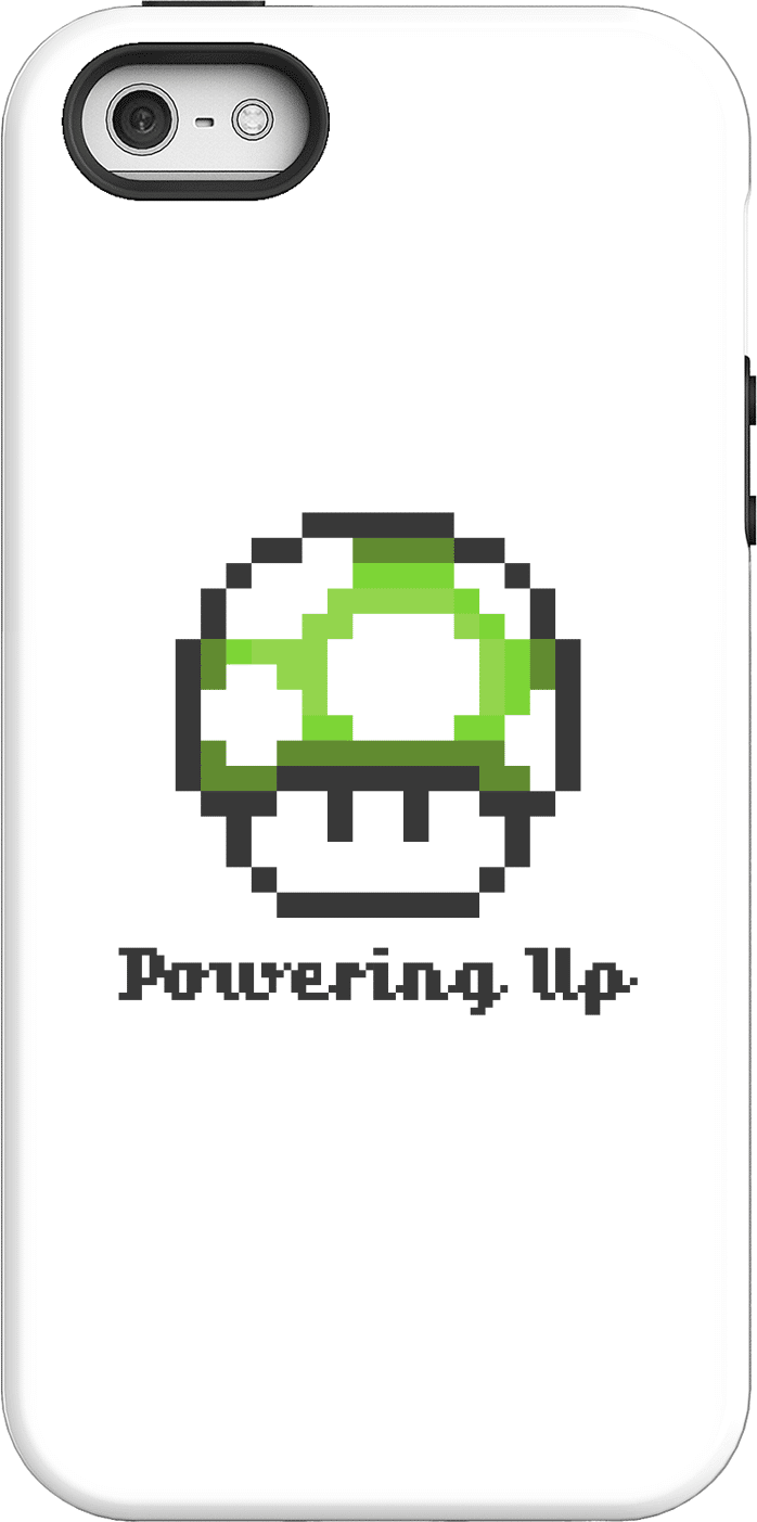 Nintendo Super Mario Powering Up Phone Case - iPhone 5/5s - Tough Case - Matte Nintendo Super Mario Powering Up Phone Case - iPhone 5/5s - Tough Case - Matte