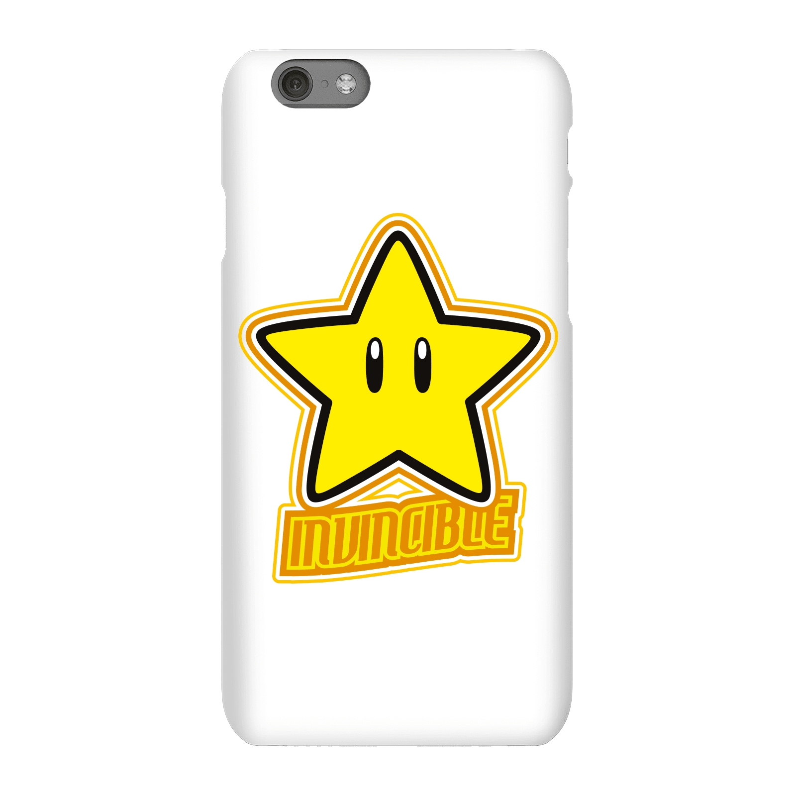 Nintendo Super Mario Invincible Phone Case - iPhone 6S - Snap Case - Matte