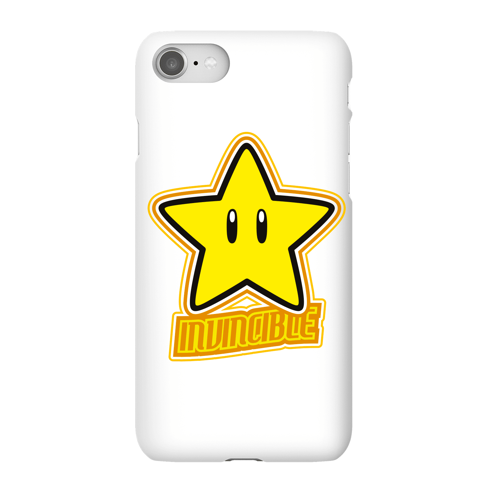 Nintendo Super Mario Invincible Phone Case - iPhone 8 - Snap Case - Matte