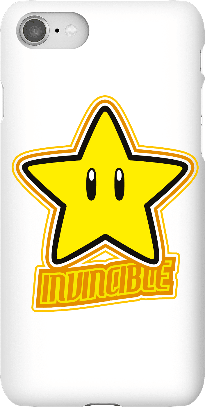 Nintendo Super Mario Invincible Phone Case - iPhone 8 - Snap Case - Matte Nintendo Super Mario Invincible Phone Case - iPhone 8 - Snap Case - Matte