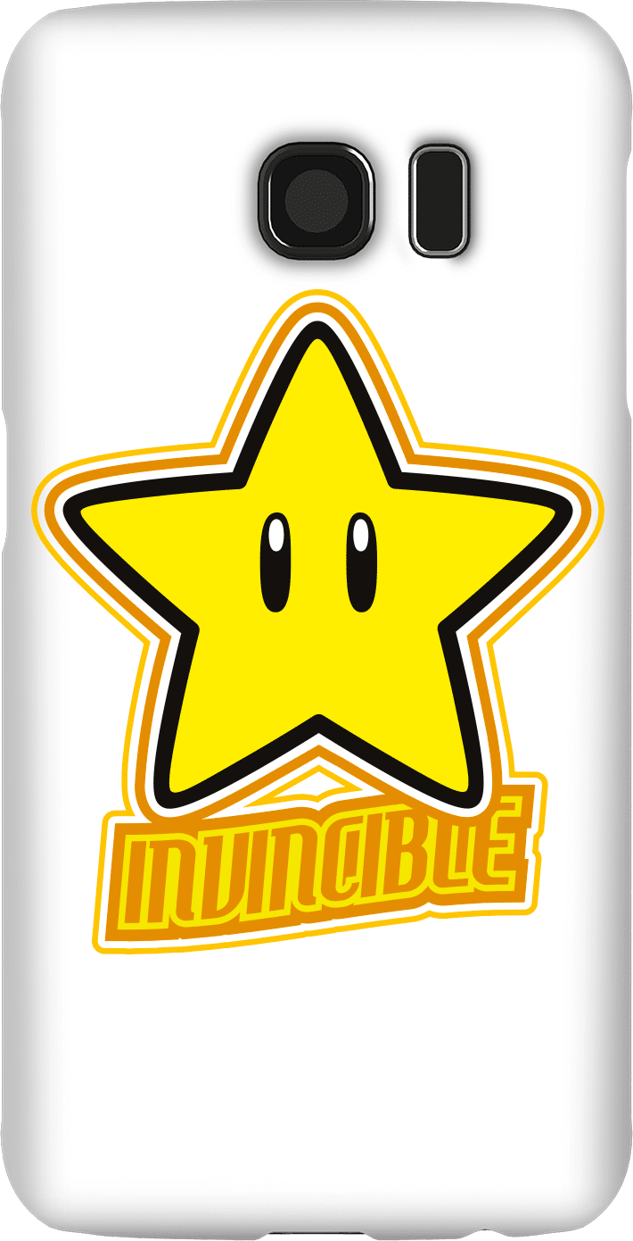 Nintendo Super Mario Invincible Phone Case - Samsung S6 - Snap Case - Matte Nintendo Super Mario Invincible Phone Case - Samsung S6 - Snap Case - Matte