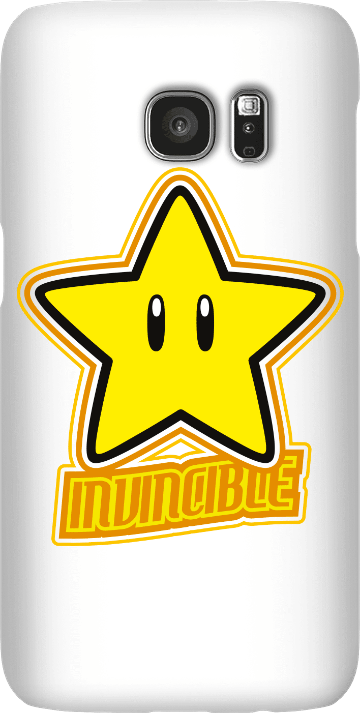 Nintendo Super Mario Invincible Phone Case - Samsung S7 - Snap Case - Matte Nintendo Super Mario Invincible Phone Case - Samsung S7 - Snap Case - Matte