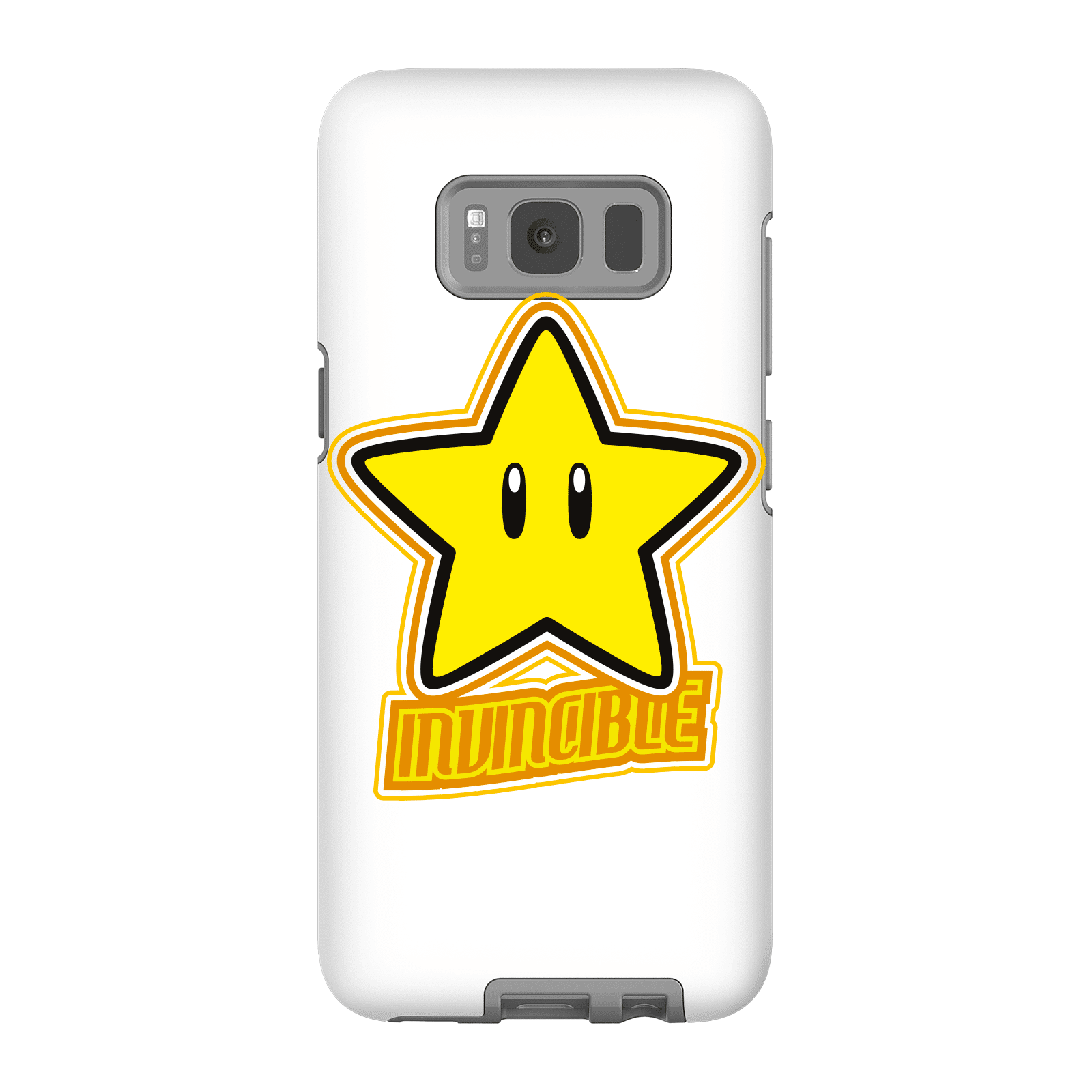 Nintendo Super Mario Invincible Phone Case - Samsung S8 - Tough Case - Matte
