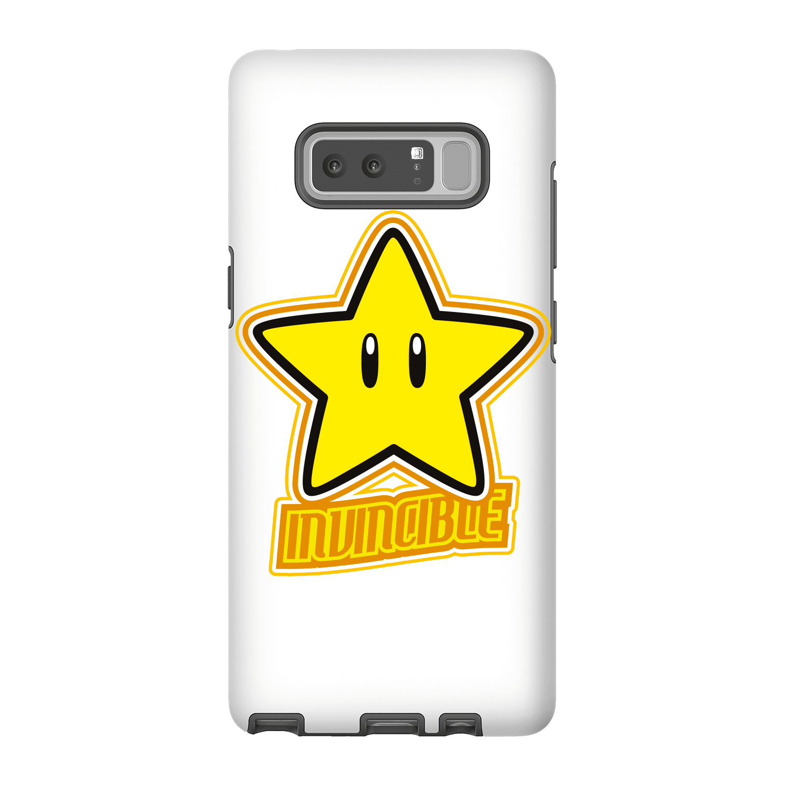 Nintendo Super Mario Invincible Phone Case - Samsung Note 8 - Tough Case - Matte