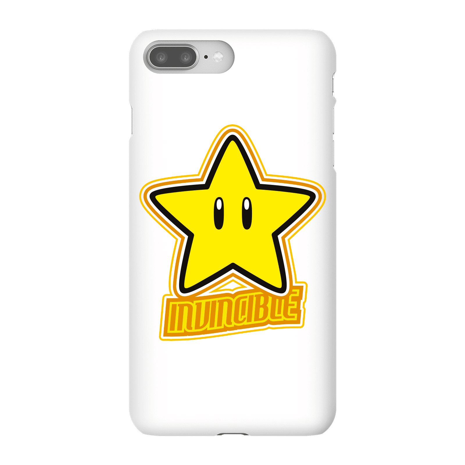 Nintendo Super Mario Invincible Phone Case - iPhone 8 Plus - Snap Case - Gloss