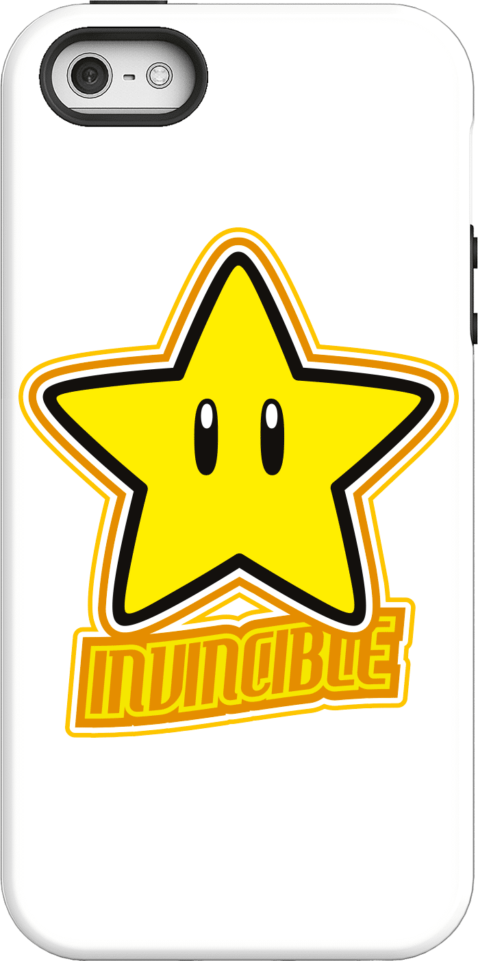 Nintendo Super Mario Invincible Phone Case - iPhone 5/5s - Tough Case - Gloss Nintendo Super Mario Invincible Phone Case - iPhone 5/5s - Tough Case - Gloss