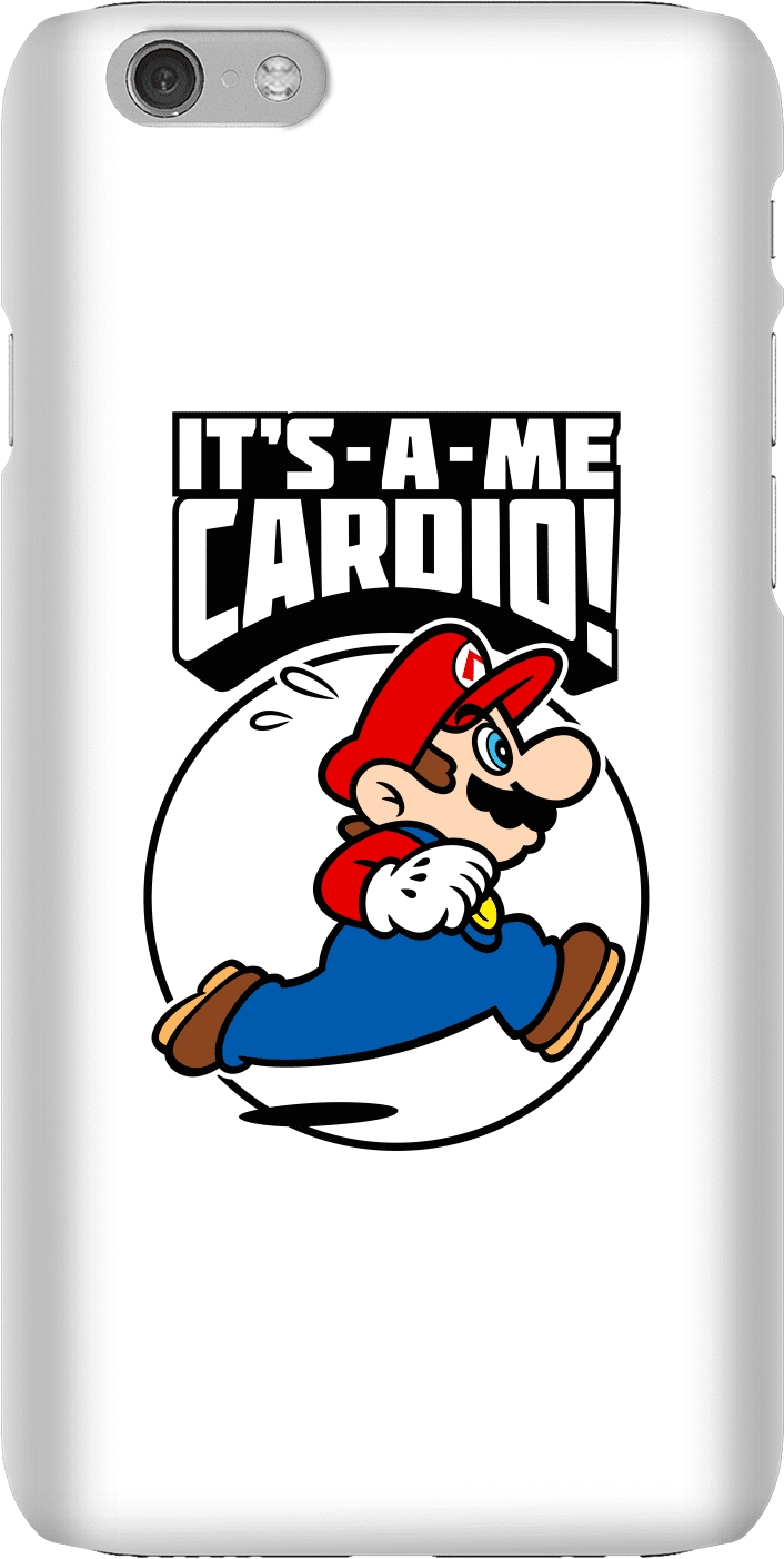 Nintendo Super Mario Cardio Phone Case - iPhone 6 - Snap Case - Matte Nintendo Super Mario Cardio Phone Case - iPhone 6 - Snap Case - Matte