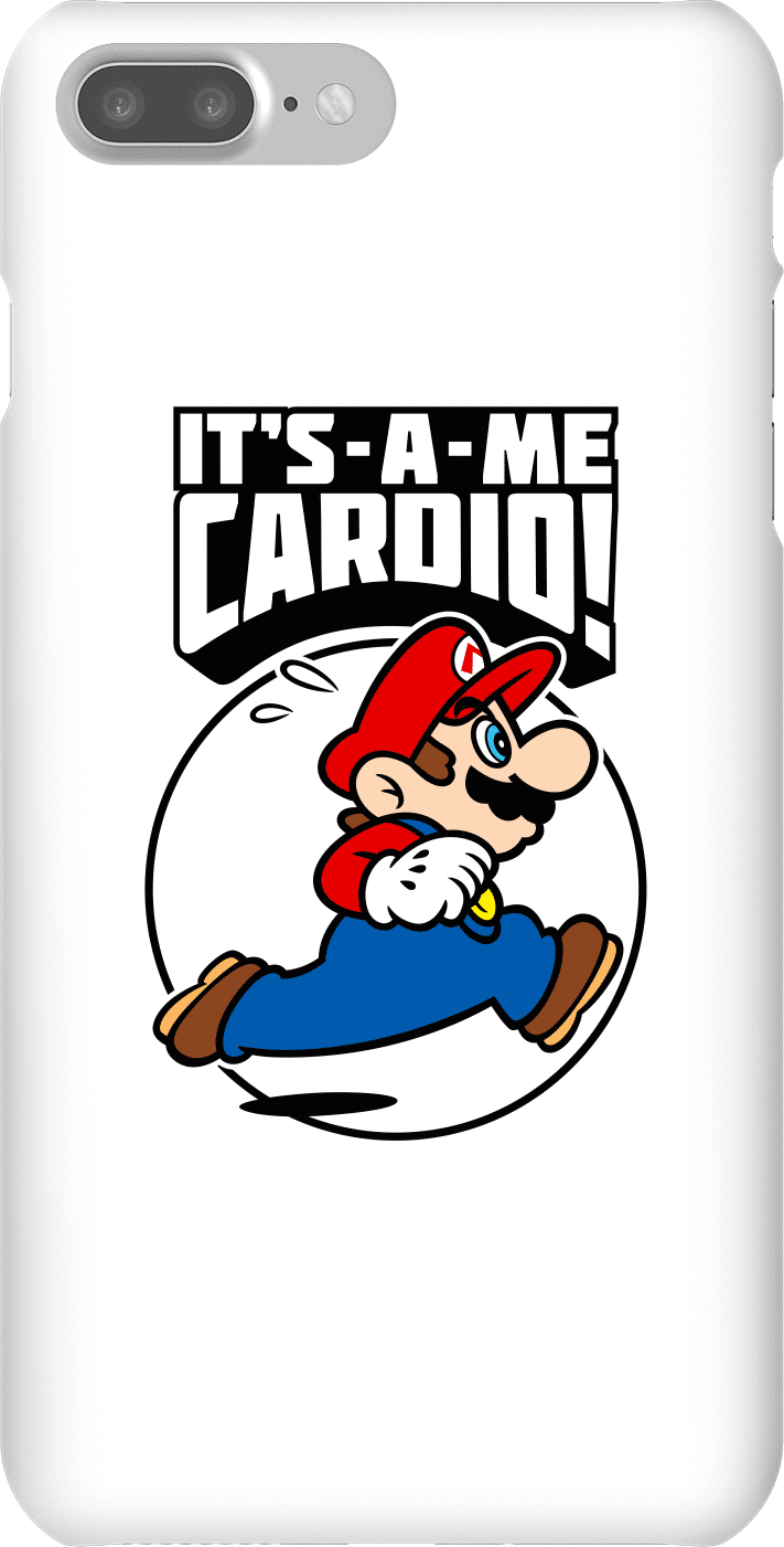 Nintendo Super Mario Cardio Phone Case - iPhone 7 Plus - Snap Case - Matte Nintendo Super Mario Cardio Phone Case - iPhone 7 Plus - Snap Case - Matte