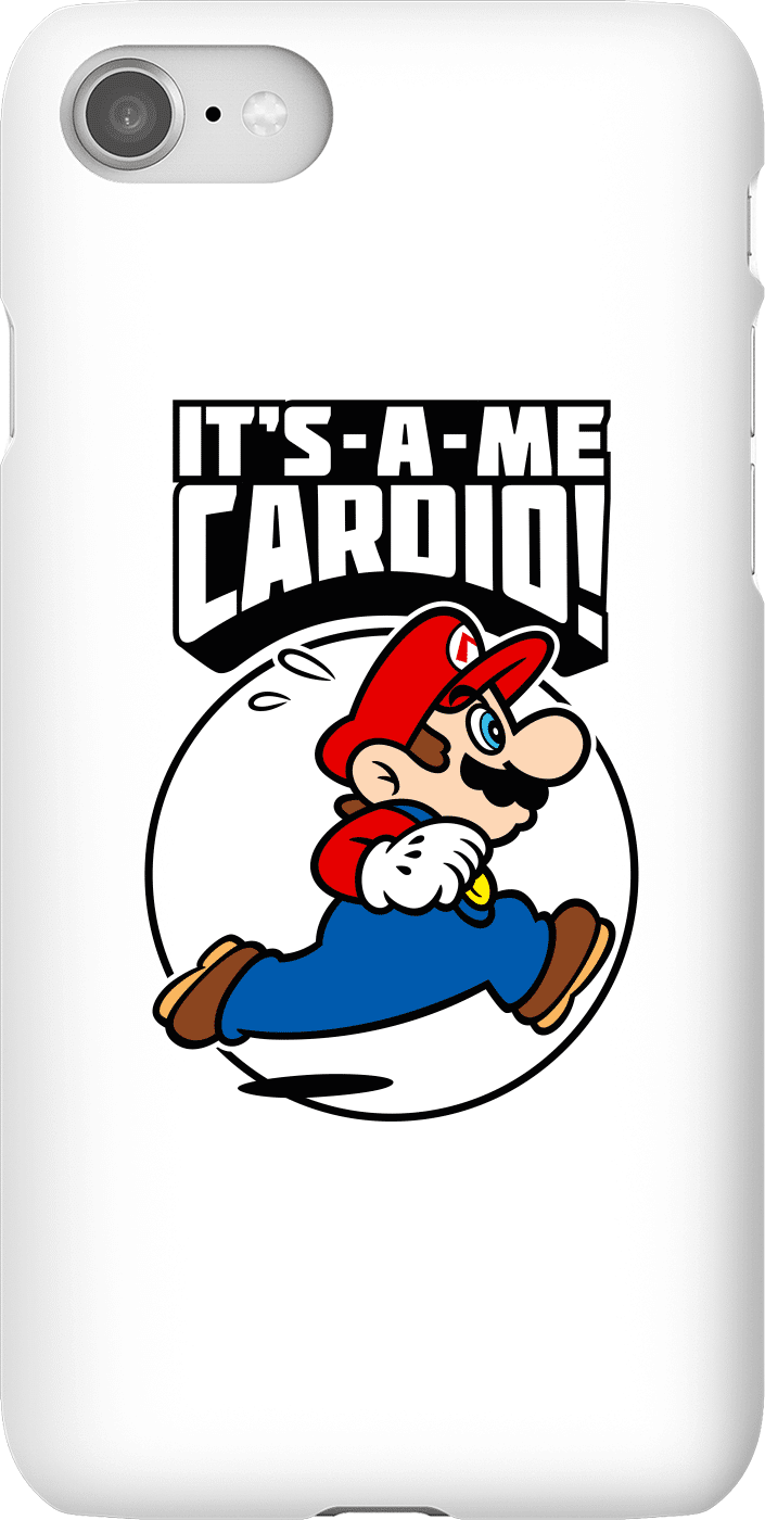 Nintendo Super Mario Cardio Phone Case - iPhone 8 - Snap Case - Matte Nintendo Super Mario Cardio Phone Case - iPhone 8 - Snap Case - Matte