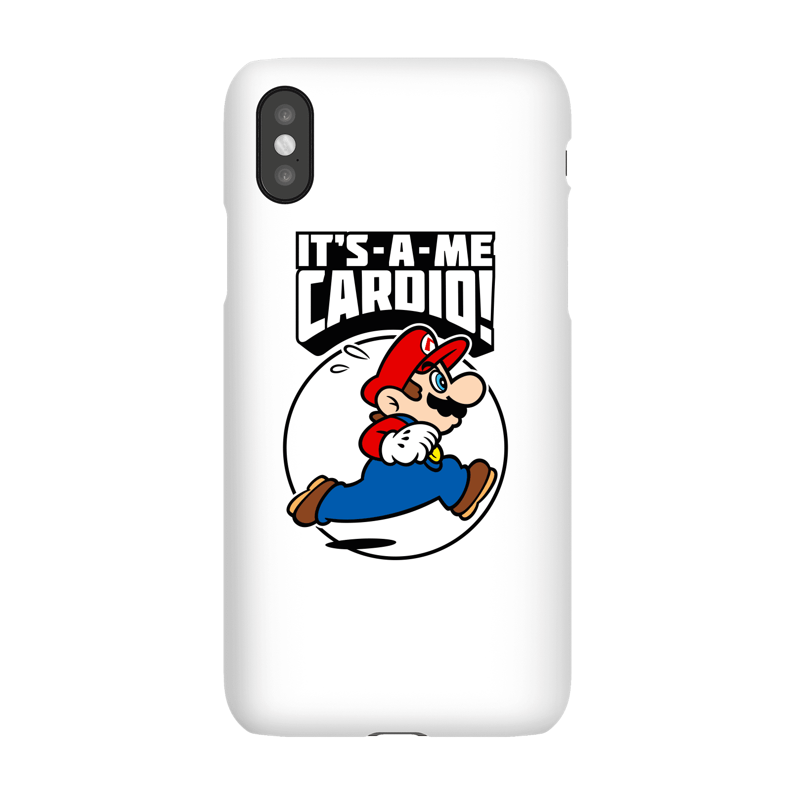 Nintendo Super Mario Cardio Phone Case - iPhone X - Snap Case - Matte