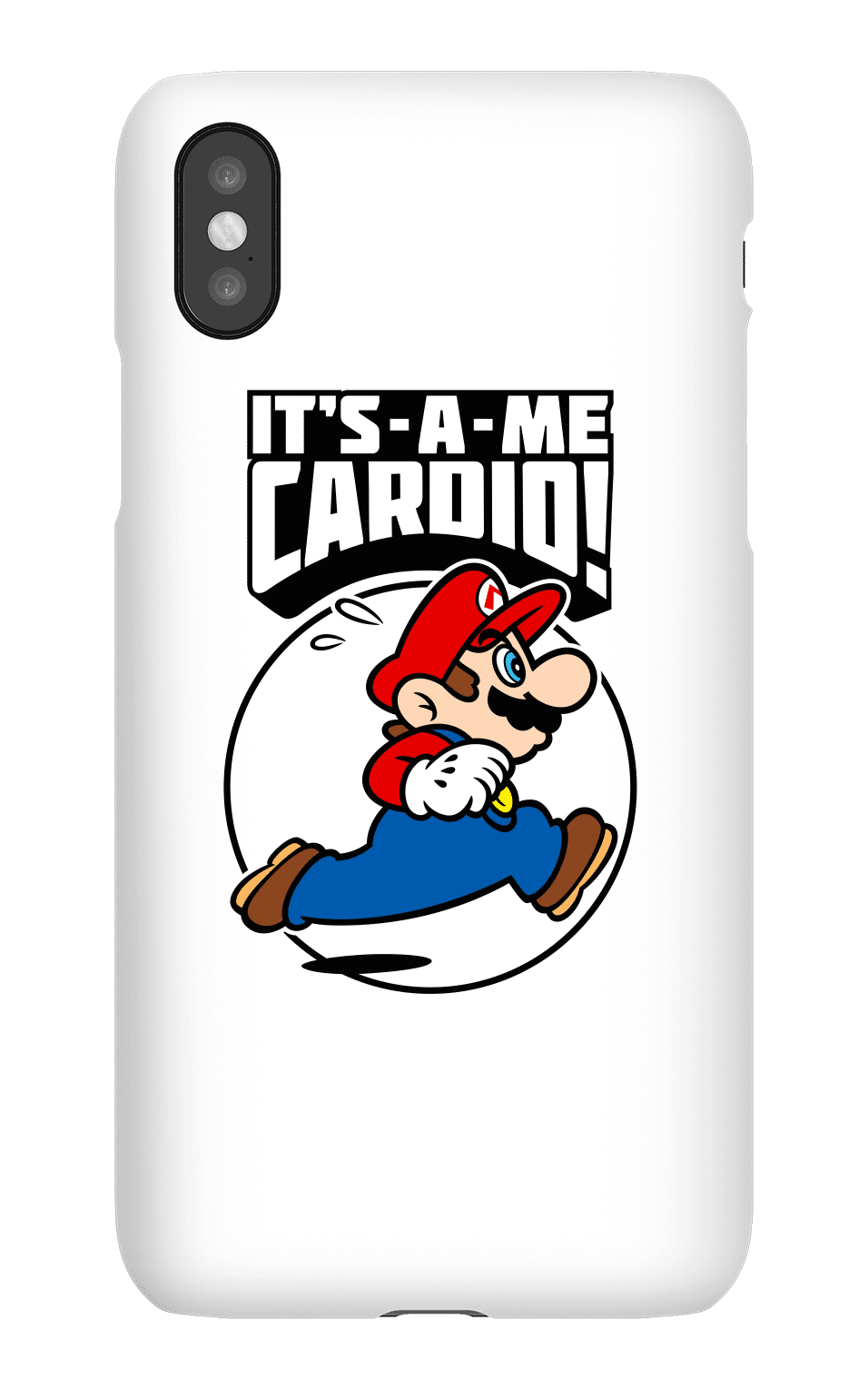 Nintendo Super Mario Cardio Phone Case - iPhone X - Snap Case - Matte Nintendo Super Mario Cardio Phone Case - iPhone X - Snap Case - Matte