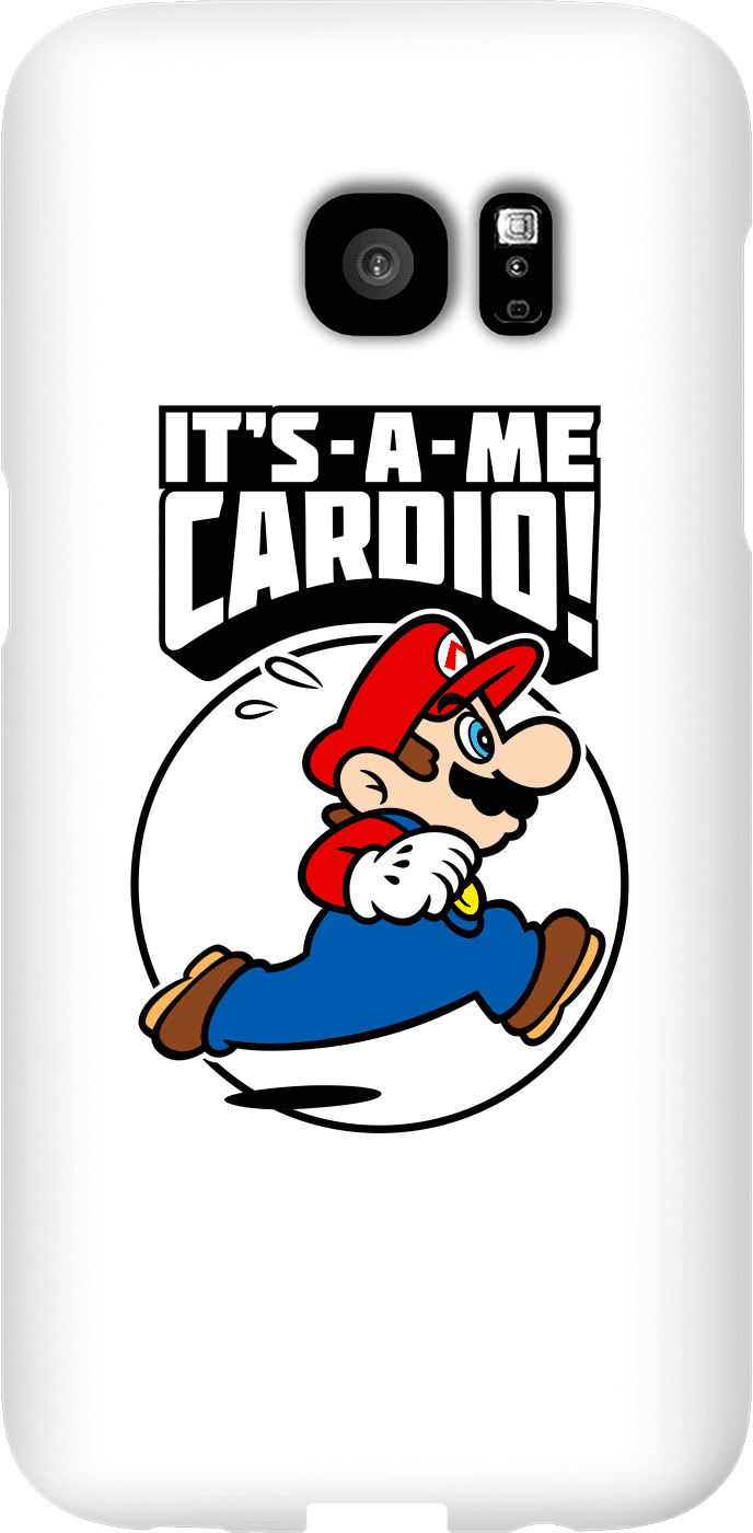 Nintendo Super Mario Cardio Phone Case - Samsung S7 Edge - Snap Case - Matte Nintendo Super Mario Cardio Phone Case - Samsung S7 Edge - Snap Case - Matte