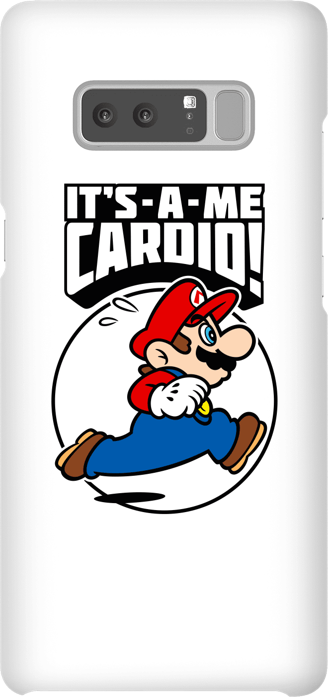 Nintendo Super Mario Cardio Phone Case - Samsung Note 8 - Snap Case - Matte Nintendo Super Mario Cardio Phone Case - Samsung Note 8 - Snap Case - Matte