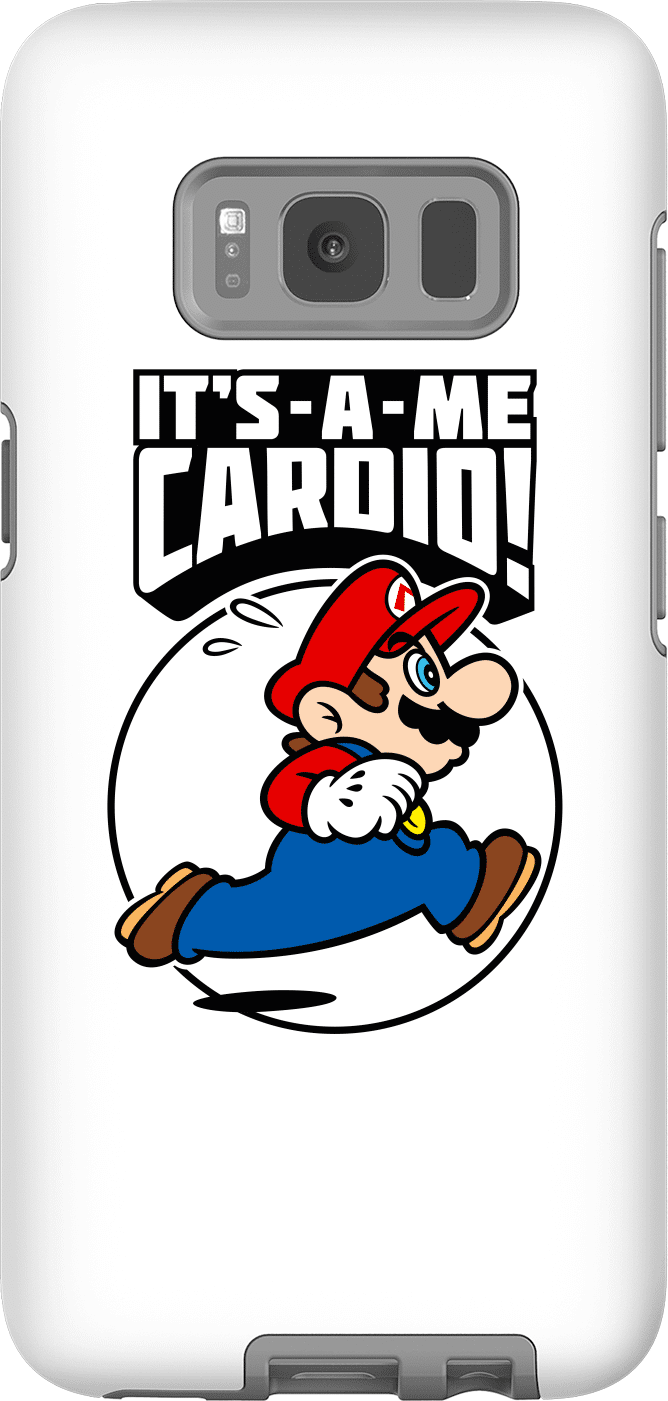 Nintendo Super Mario Cardio Phone Case - Samsung S8 - Tough Case - Matte