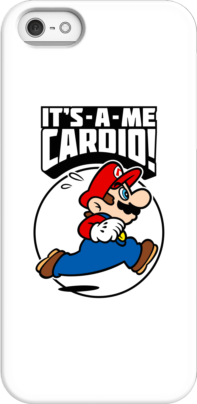 Nintendo Super Mario Cardio Phone Case - iPhone 5/5s - Snap Case - Gloss Nintendo Super Mario Cardio Phone Case - iPhone 5/5s - Snap Case - Gloss