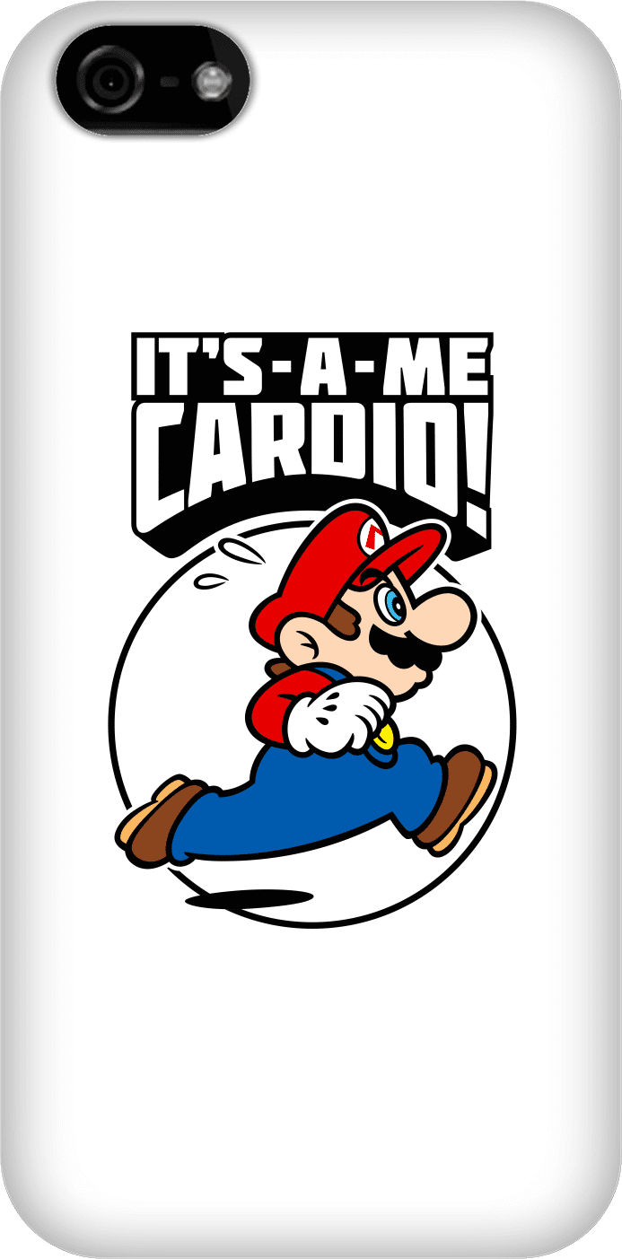 Nintendo Super Mario Cardio Phone Case - iPhone 5C - Snap Case - Gloss Nintendo Super Mario Cardio Phone Case - iPhone 5C - Snap Case - Gloss