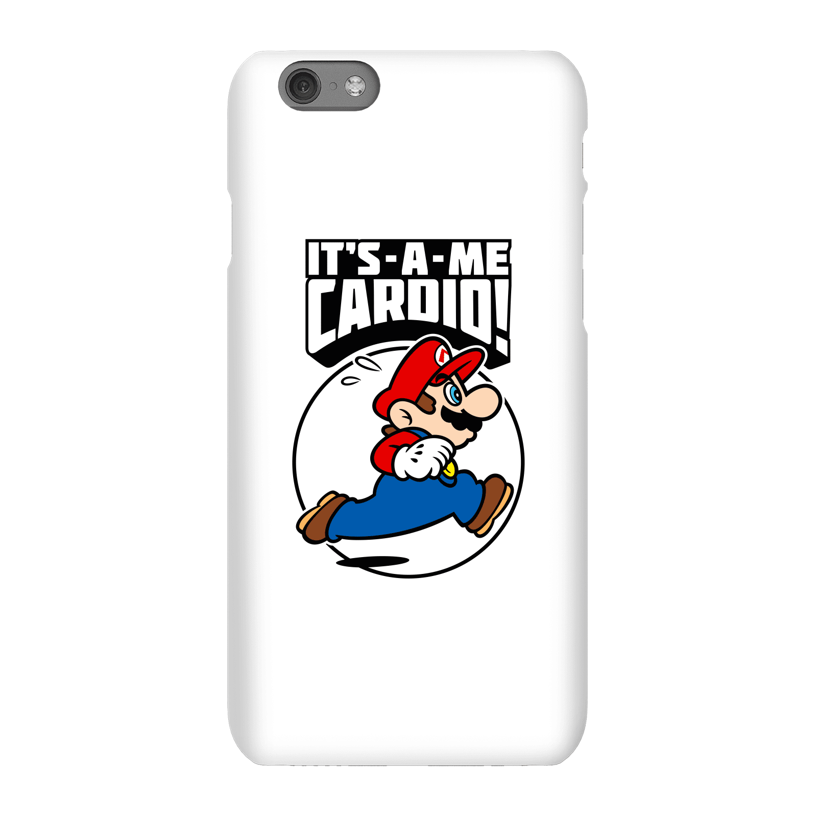 Nintendo Super Mario Cardio Phone Case - iPhone 6S - Snap Case - Gloss