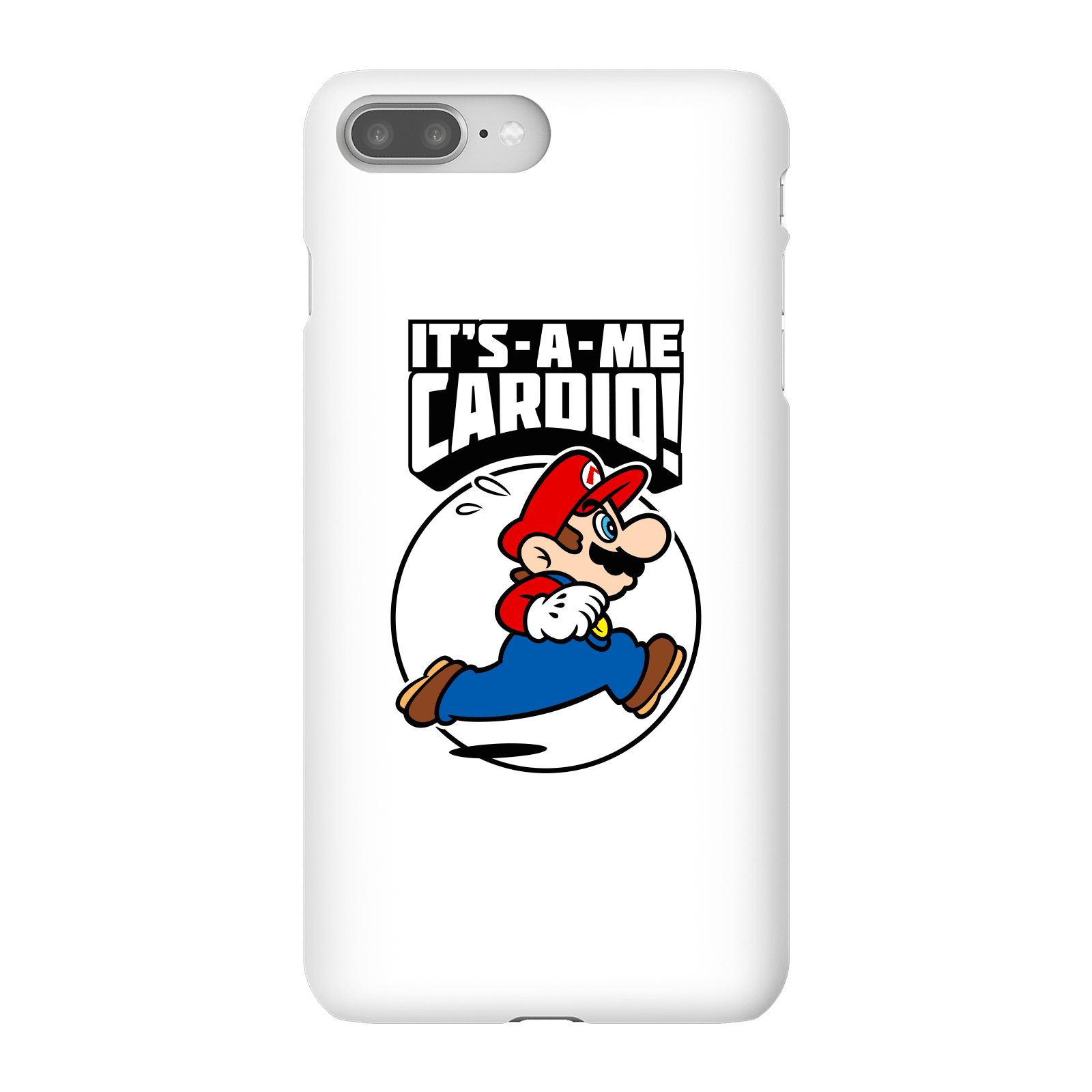 Nintendo Super Mario Cardio Phone Case - iPhone 8 Plus - Snap Case - Gloss