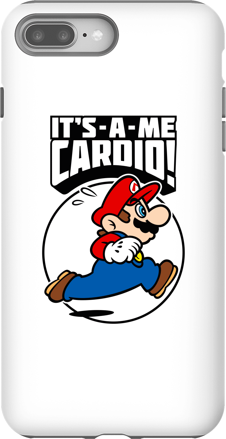 Nintendo Super Mario Cardio Phone Case - iPhone 8 Plus - Tough Case - Gloss Nintendo Super Mario Cardio Phone Case - iPhone 8 Plus - Tough Case - Gloss