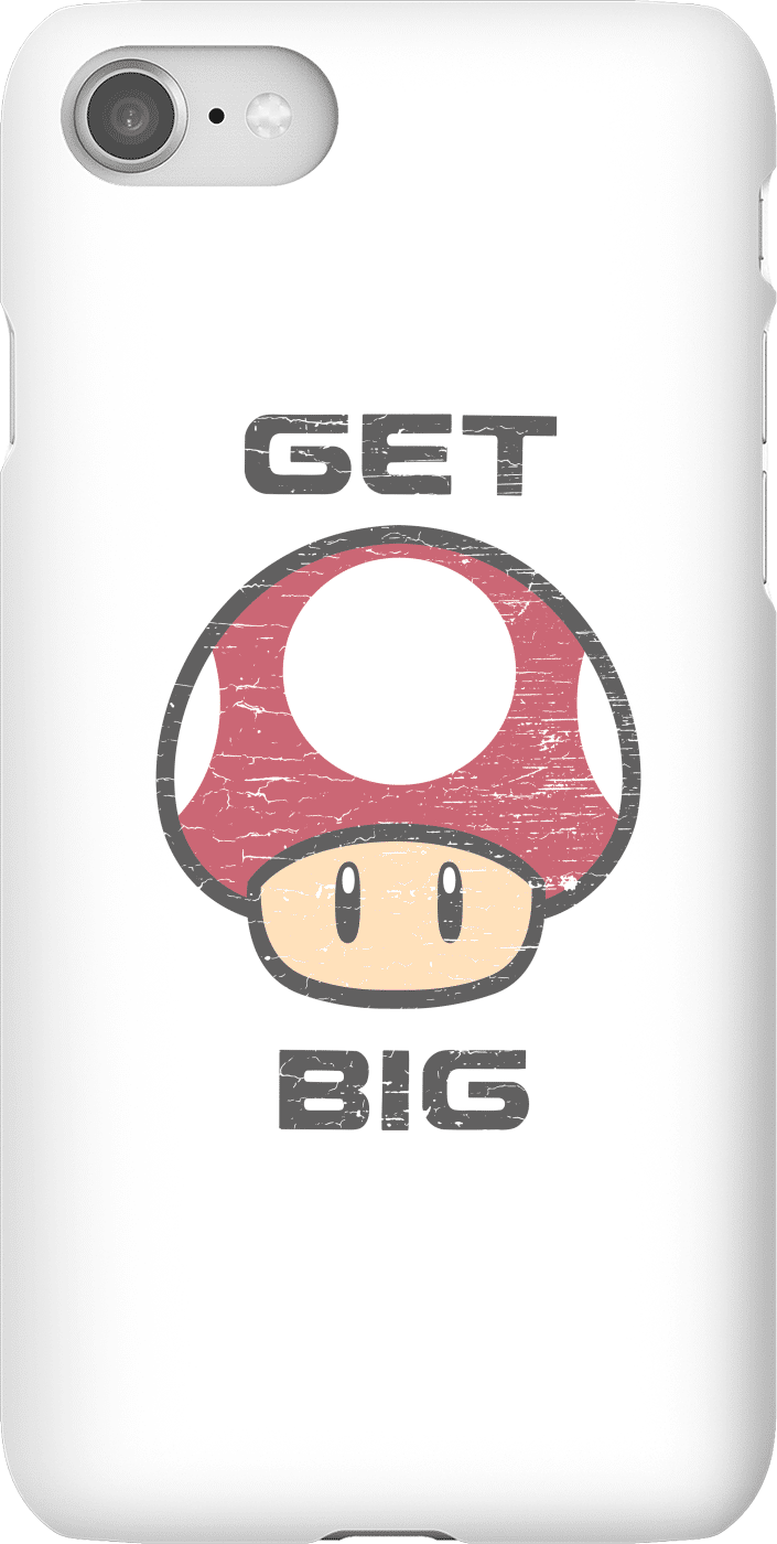 Nintendo Super Mario Get Big Mushroom Phone Case - iPhone 8 - Snap Case - Matte Nintendo Super Mario Get Big Mushroom Phone Case - iPhone 8 - Snap Case - Matte