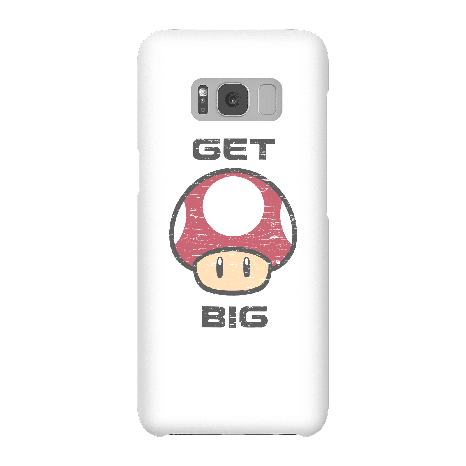 Nintendo Super Mario Get Big Mushroom Phone Case - Samsung S8 - Snap Case - Matte