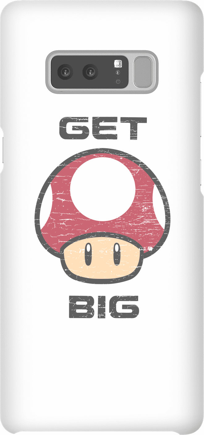 Nintendo Super Mario Get Big Mushroom Phone Case - Samsung Note 8 - Snap Case - Matte