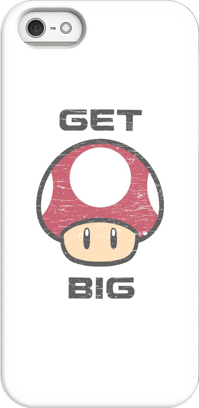 Nintendo Super Mario Get Big Mushroom Phone Case - iPhone 5/5s - Snap Case - Gloss Nintendo Super Mario Get Big Mushroom Phone Case - iPhone 5/5s - Snap Case - Gloss