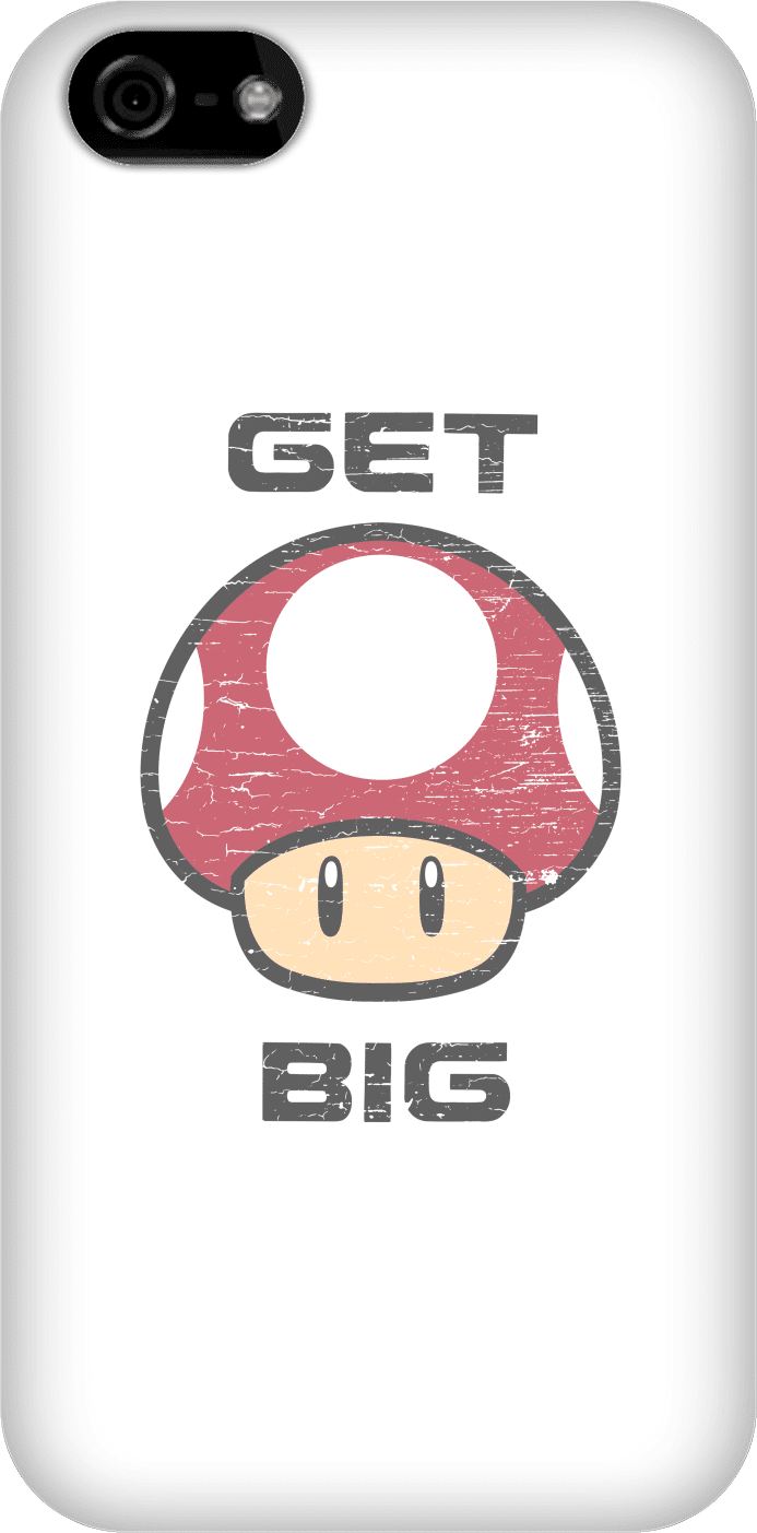 Nintendo Super Mario Get Big Mushroom Phone Case - iPhone 5C - Snap Case - Gloss Nintendo Super Mario Get Big Mushroom Phone Case - iPhone 5C - Snap Case - Gloss