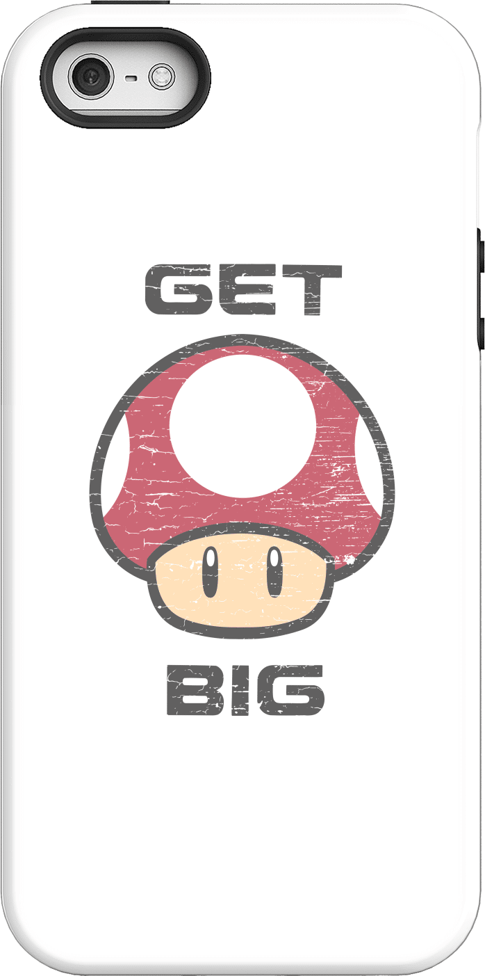 Nintendo Super Mario Get Big Mushroom Phone Case - iPhone 5/5s - Tough Case - Gloss Nintendo Super Mario Get Big Mushroom Phone Case - iPhone 5/5s - Tough Case - Gloss