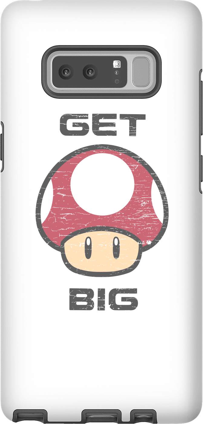 Nintendo Super Mario Get Big Mushroom Phone Case - Samsung Note 8 - Tough Case - Gloss