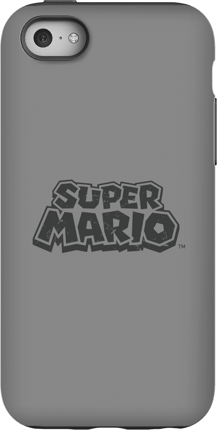 Nintendo Super Mario Distressed Logo Phone Case - iPhone 5C - Tough Case - Gloss Nintendo Super Mario Distressed Logo Phone Case - iPhone 5C - Tough Case - Gloss