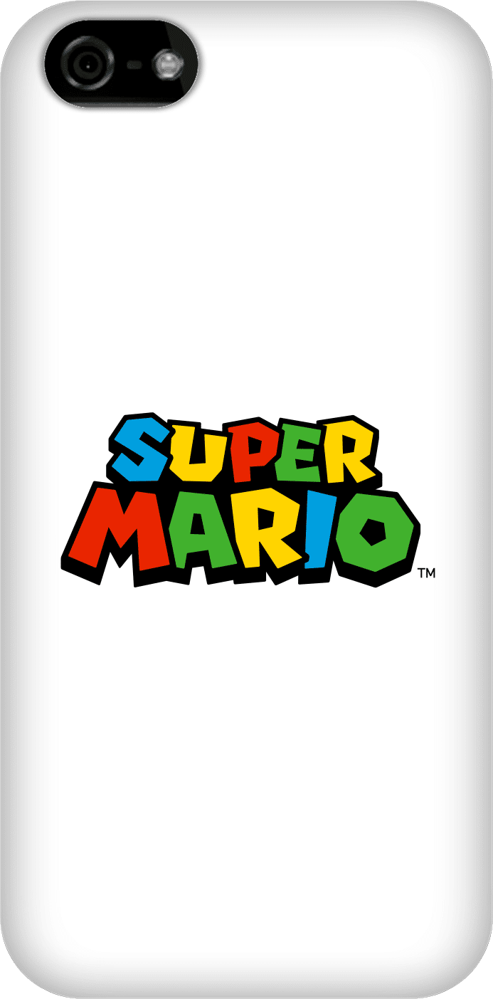 Nintendo Super Mario Colour Logo Phone Case - iPhone 5C - Snap Case - Matte Nintendo Super Mario Colour Logo Phone Case - iPhone 5C - Snap Case - Matte