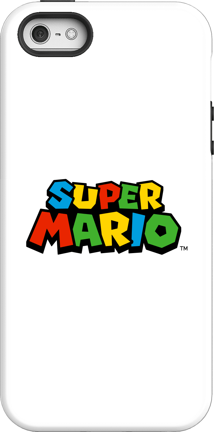 Nintendo Super Mario Colour Logo Phone Case - iPhone 5/5s - Tough Case - Matte Nintendo Super Mario Colour Logo Phone Case - iPhone 5/5s - Tough Case - Matte
