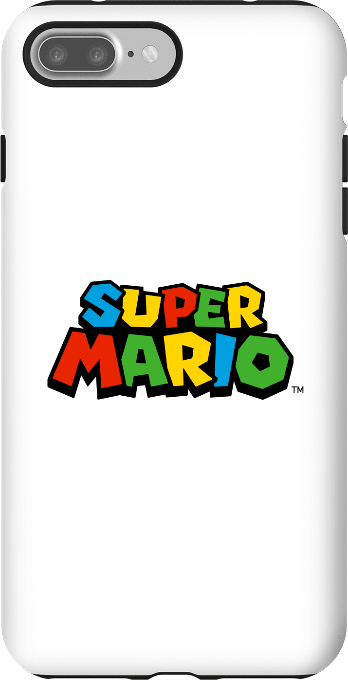 Nintendo Super Mario Colour Logo Phone Case - iPhone 7 Plus - Tough Case - Matte