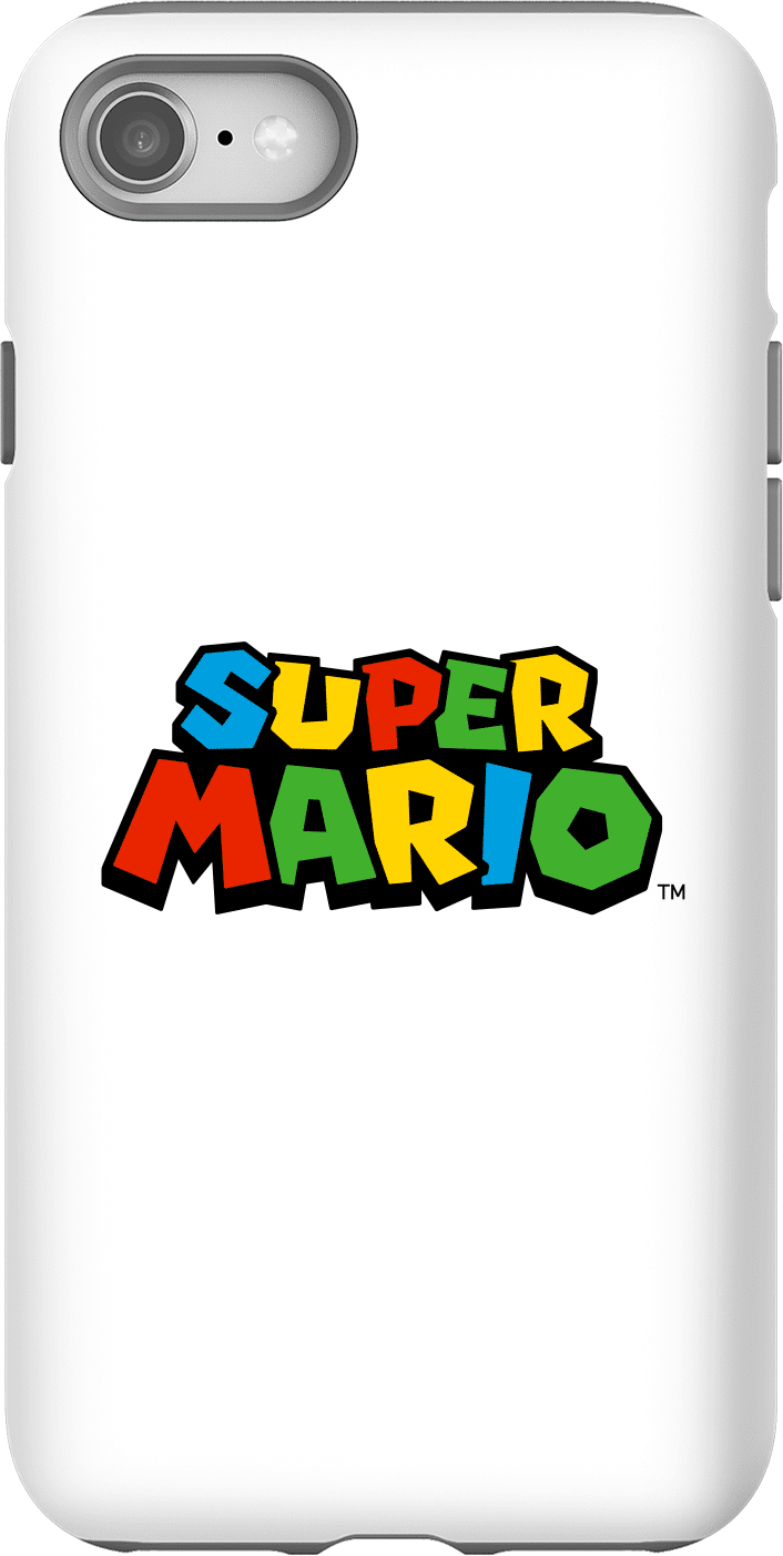 Nintendo Super Mario Colour Logo Phone Case - iPhone 8 - Tough Case - Gloss Nintendo Super Mario Colour Logo Phone Case - iPhone 8 - Tough Case - Gloss