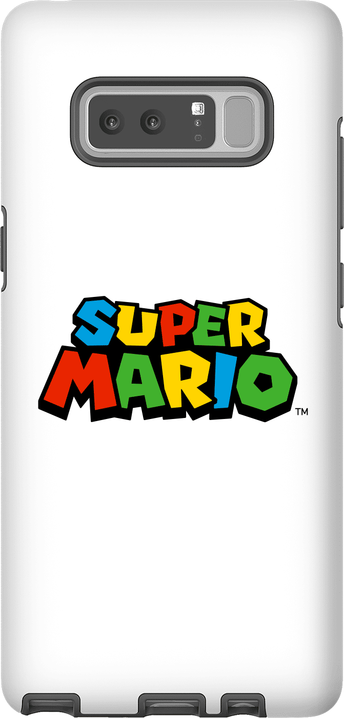 Nintendo Super Mario Colour Logo Phone Case - Samsung Note 8 - Tough Case - Gloss Nintendo Super Mario Colour Logo Phone Case - Samsung Note 8 - Tough Case - Gloss