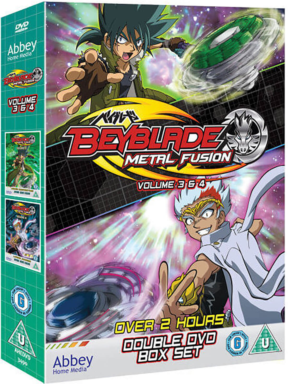 Beyblade Metal Fusion - Volume 3 and 4 Beyblade Metal Fusion - Volume 3 and 4