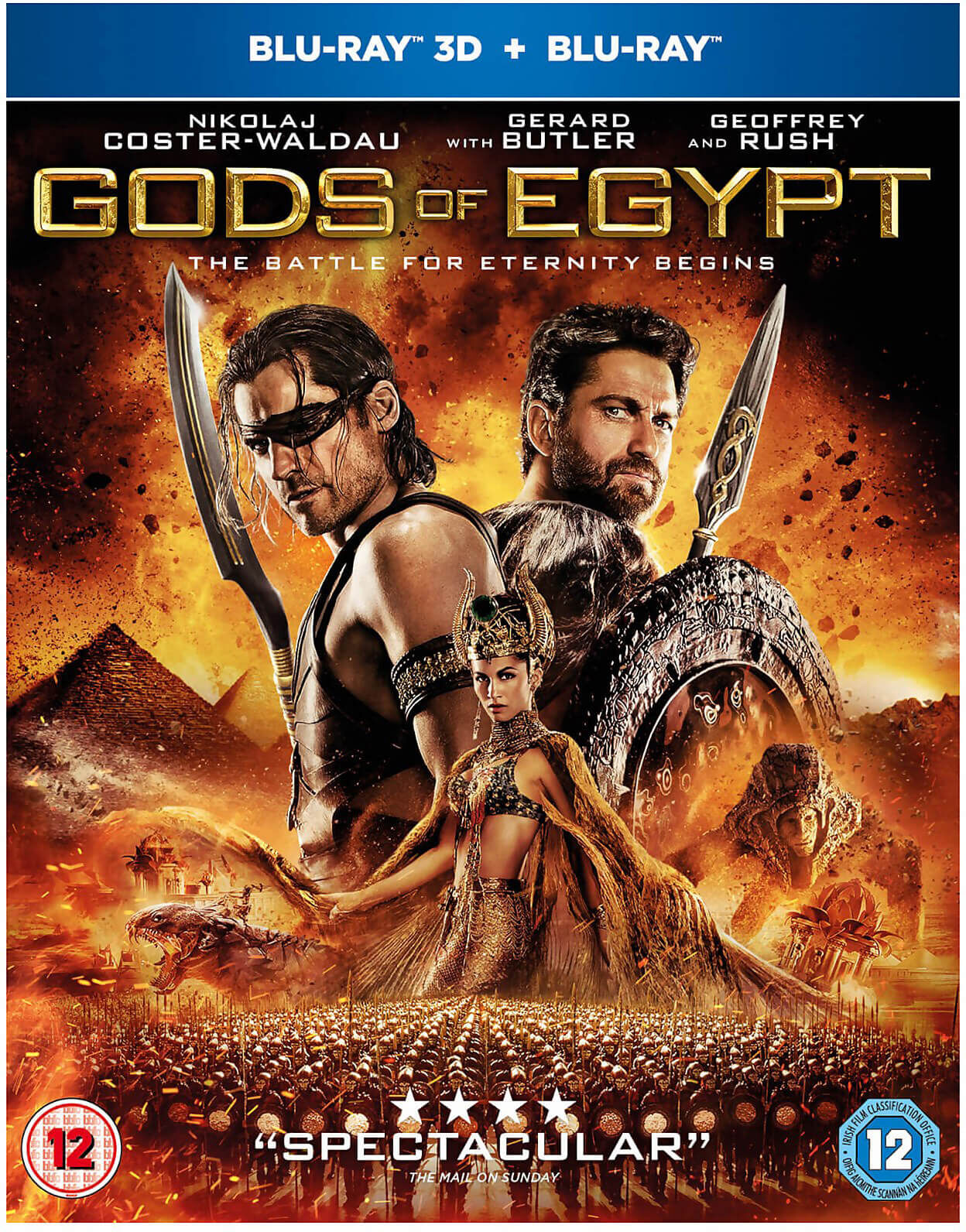 God of Egypt 3D (Includes 2D Version)