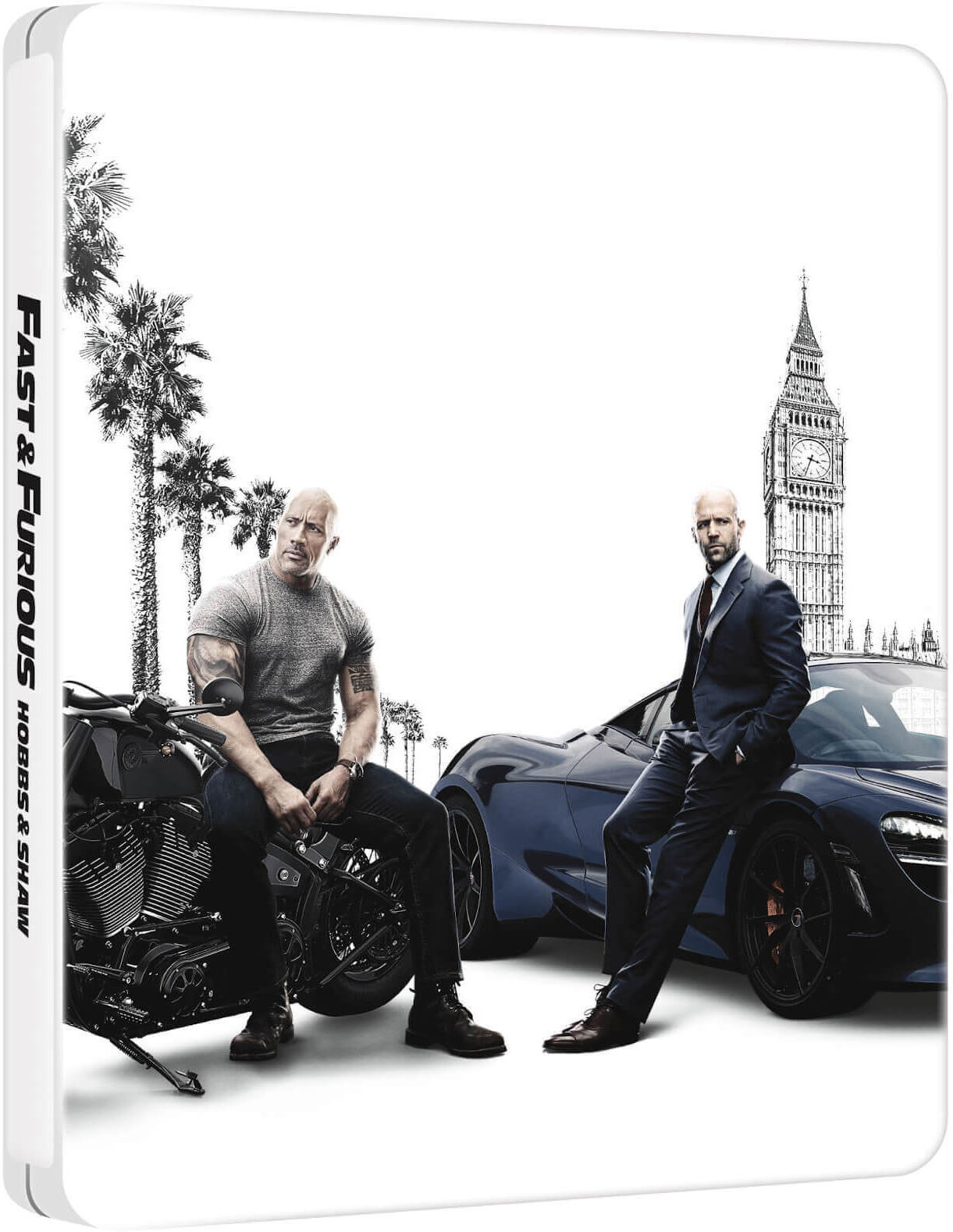 Fast & Furious Presents: Hobbs & Shaw – Limited Edition 4K Steelbook (Includes 2D Blu-ray)