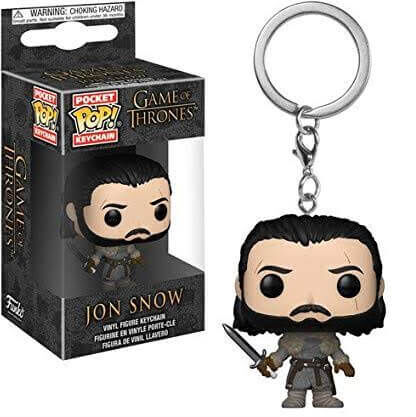 Pop! Keychain Game of Thrones Jon Snow Pocket Pop! Keychain Pop! Keychain Game of Thrones Jon Snow Pocket Pop! Keychain