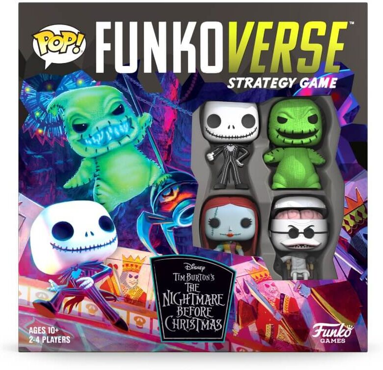 Funkoverse The Nightmare Before Christmas Strategy Game (4 Pack) Funkoverse The Nightmare Before Christmas Strategy Game (4 Pack)
