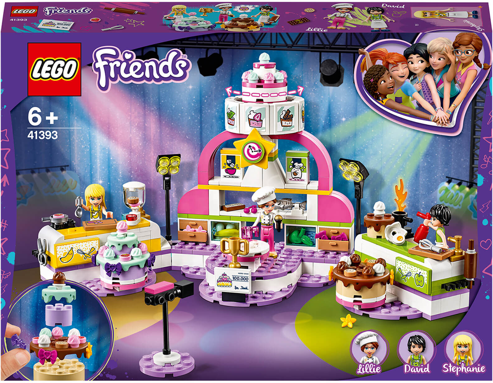 Lego Friends: Baking Competition Set with Toy Cakes (41393) Lego Friends: Baking Competition Set with Toy Cakes (41393)
