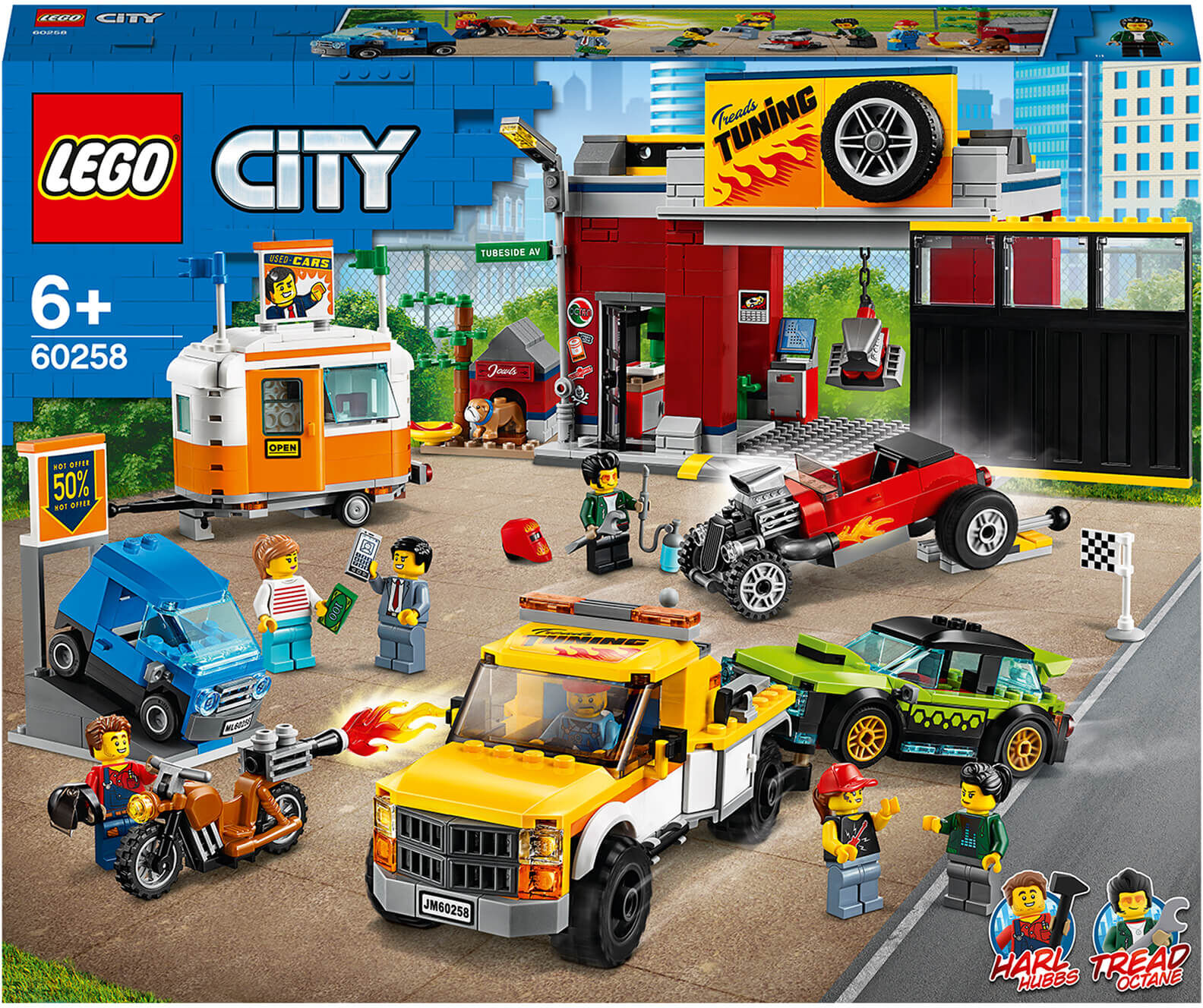 Lego City: Nitro Wheels Tuning Workshop Building Set (60258) Lego City: Nitro Wheels Tuning Workshop Building Set (60258)