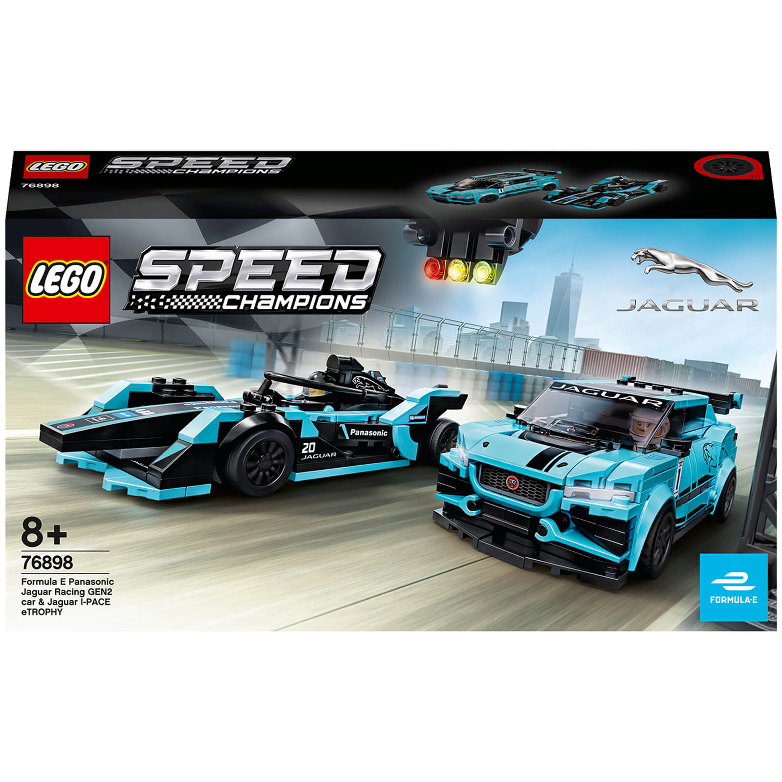 Lego Speed Champions: Panasonic Jaguar Racing Cars Set (76898)