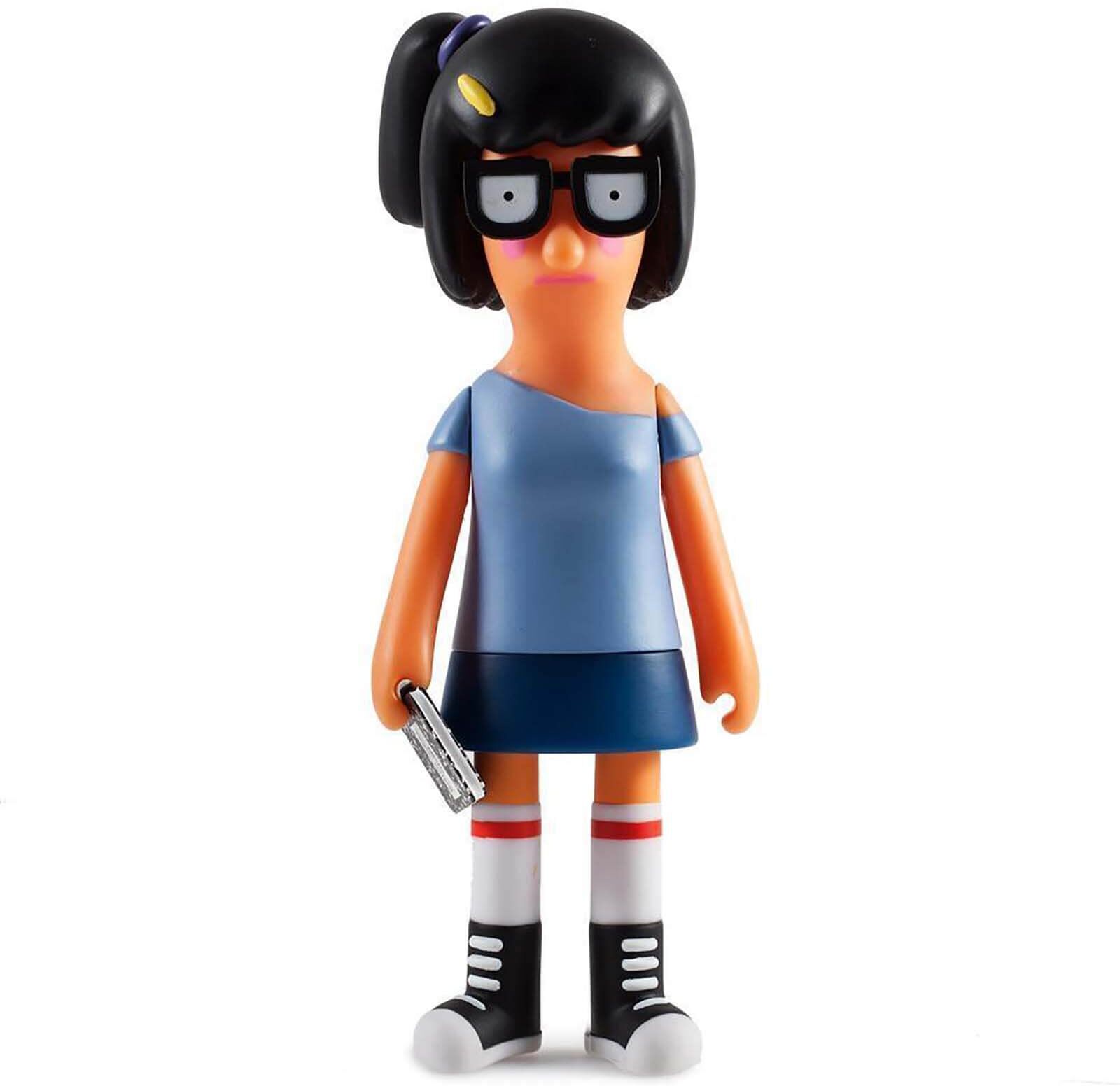 Kidrobot Bob's Burgers Blue Bad Tina Medium 7 Inch Vinyl Figure