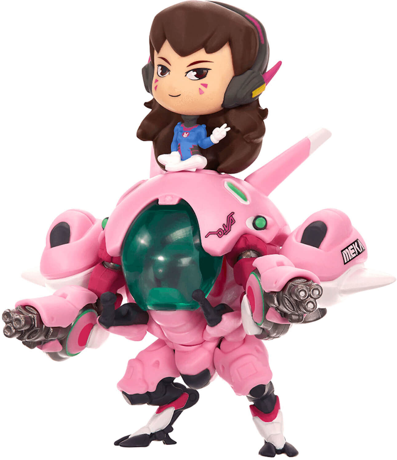 Blizzard Overwatch Cute But Deadly D.Va with MEKA Figure Blizzard Overwatch Cute But Deadly D.Va with MEKA Figure