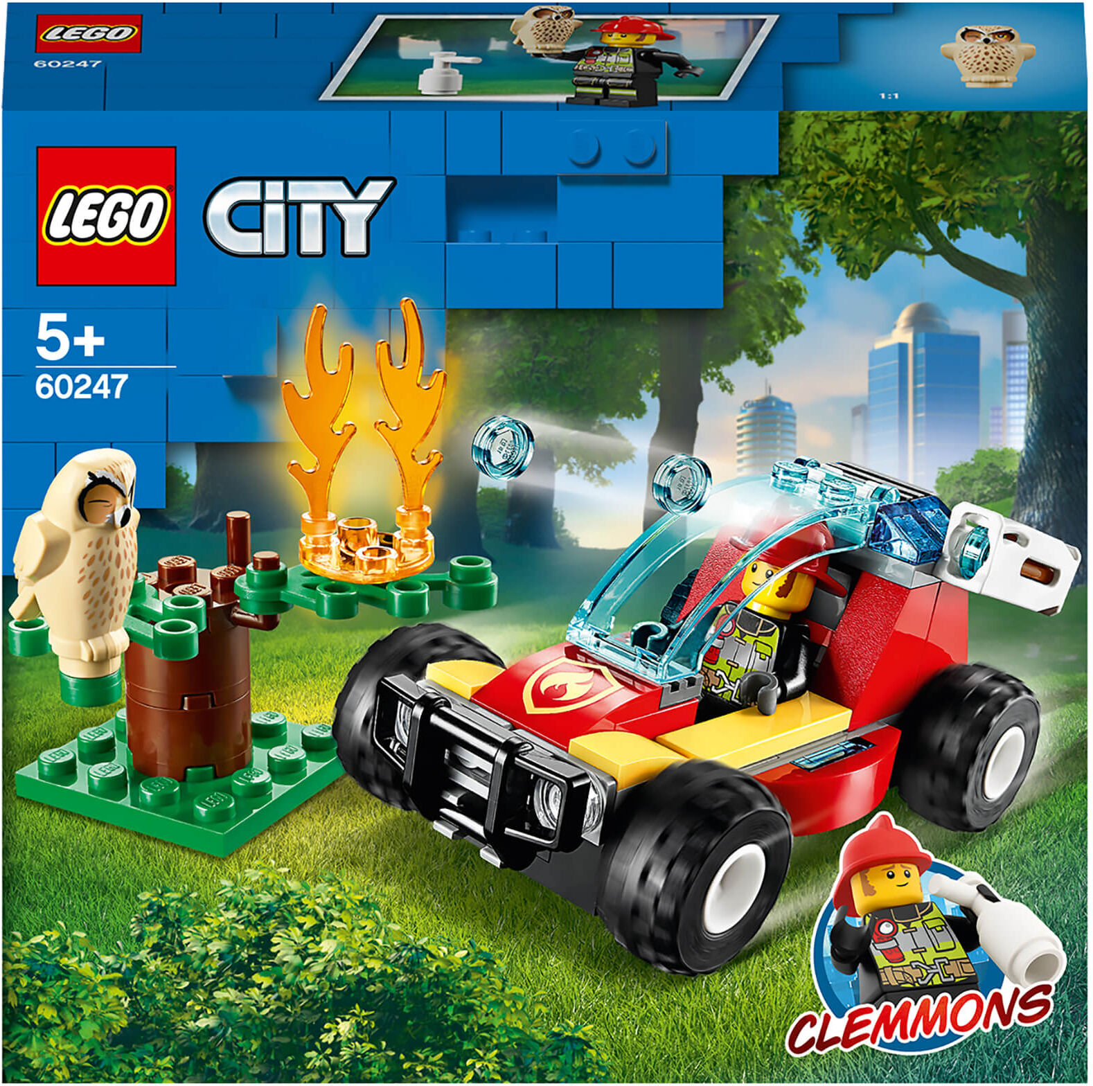 Lego City: Forest Fire Response Buggy Building Set (60247)