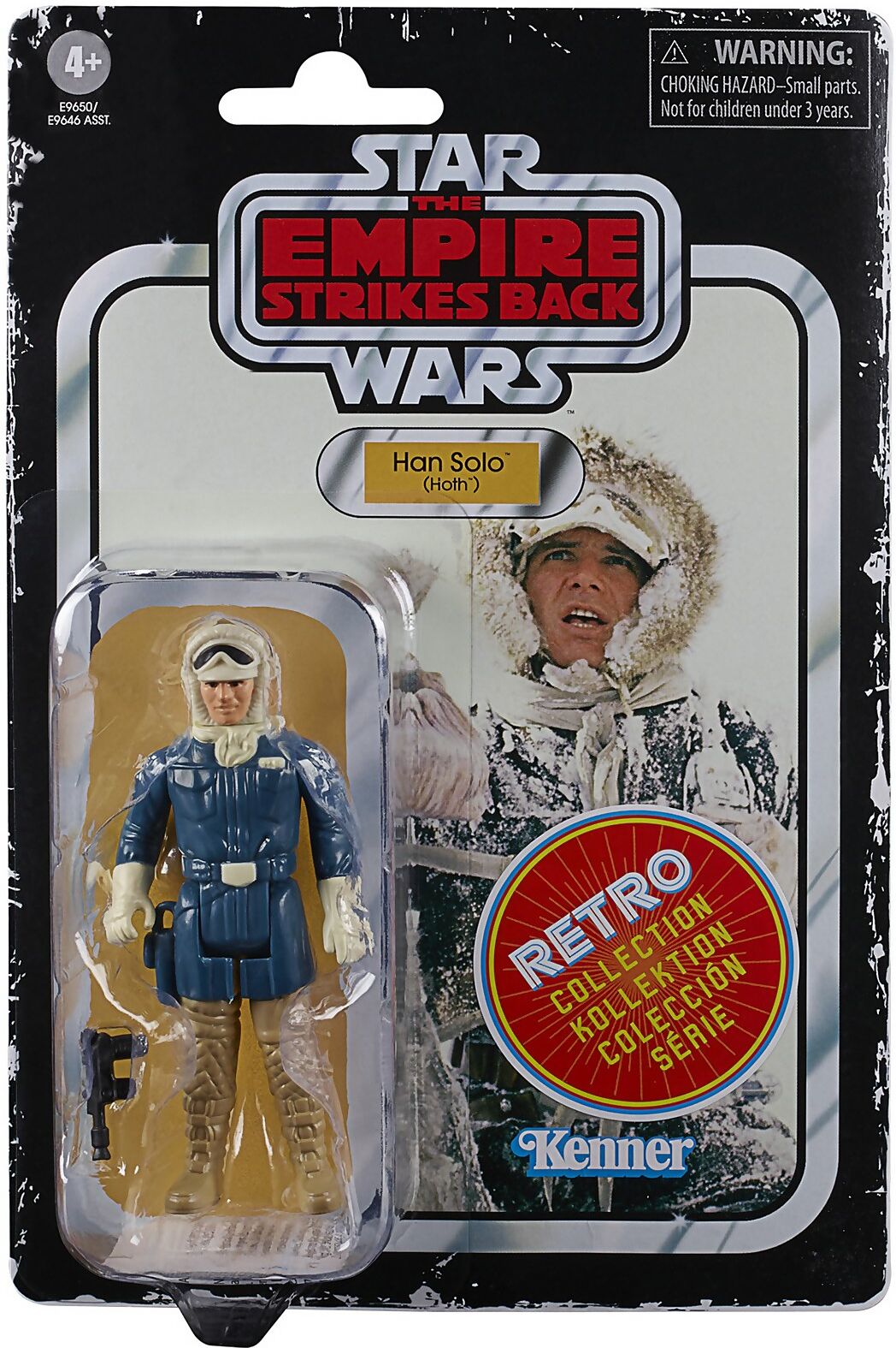 Hasbro Star Wars Retro Collection Han Solo (Hoth) Toy Action Figure