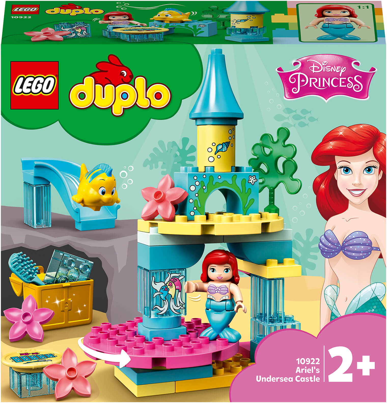 Lego DUPLO Disney: Princess: Ariel's Undersea Castle Set (10922)