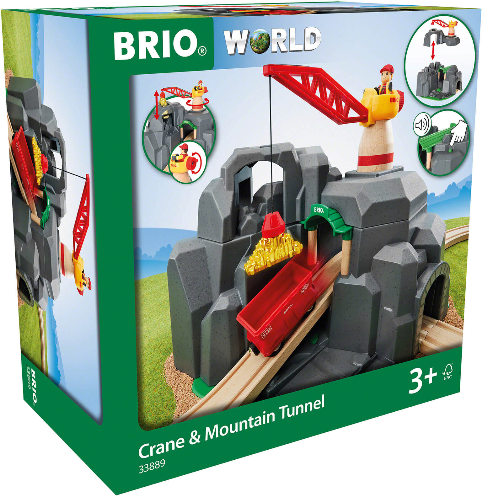 Brio Crane and Mountain Tunnel Brio Crane and Mountain Tunnel